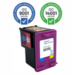 HP 303 Tri-color – tusz kolorowy INQ 12 ml (T6N01AE ref.)